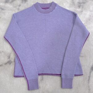 Lululemon Reversible Double-Knit Crew Neck Sweater